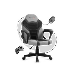 Fotel Gamingowy dla dziecka HUZARO RANGER 1.0 Grey Mesh