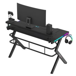 Biurko Gamingowe Huzaro Hero 5.0 RGB LED 120 cm