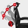 Fotel Gamingowy HUZARO COMBAT 5.0 Black