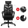Fotel Gamingowy HUZARO COMBAT 5.0 Black