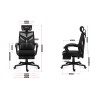 Fotel Gamingowy HUZARO COMBAT 5.0 Black