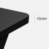 Biurko Gamingowe Huzaro Hero 1.8 Black 100 cm
