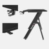 Biurko Gamingowe Huzaro Hero 2.8 Black 140 cm