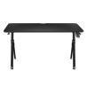 Biurko Gamingowe Huzaro Hero 2.8 Black 140 cm