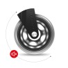 Kółka do fotela Casters 2.0 Black