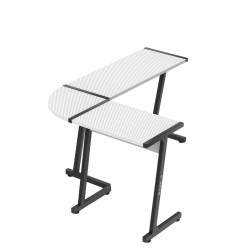 Biurko Gamingowe Huzaro Hero 6.0 White 147 cm