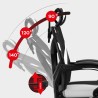 Fotel Gamingowy Huzaro Combat 5.0 White