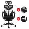 Fotel Gamingowy Huzaro Combat 5.0 White