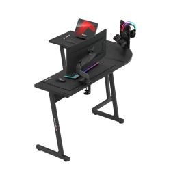 Biurko Gamingowe Huzaro Hero 6.0 Black 147 cm
