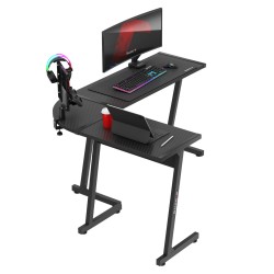 Biurko Gamingowe Huzaro Hero 6.0 Black 147 cm