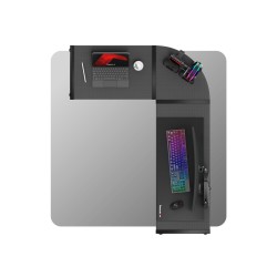 Biurko Gamingowe Huzaro Hero 6.0 Black 147 cm