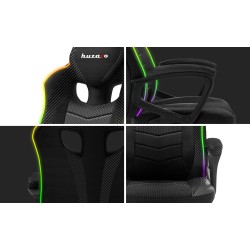 Fotel Gamingowy Huzaro Force 2.5 RGB Carbon Mesh
