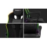 Fotel Gamingowy Huzaro Force 2.5 RGB Carbon Mesh