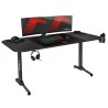 Biurko Gamingowe Huzaro Hero 4.7 Black 160 cm