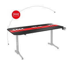 Biurko Gamingowe Huzaro Hero 4.7 Black 160 cm