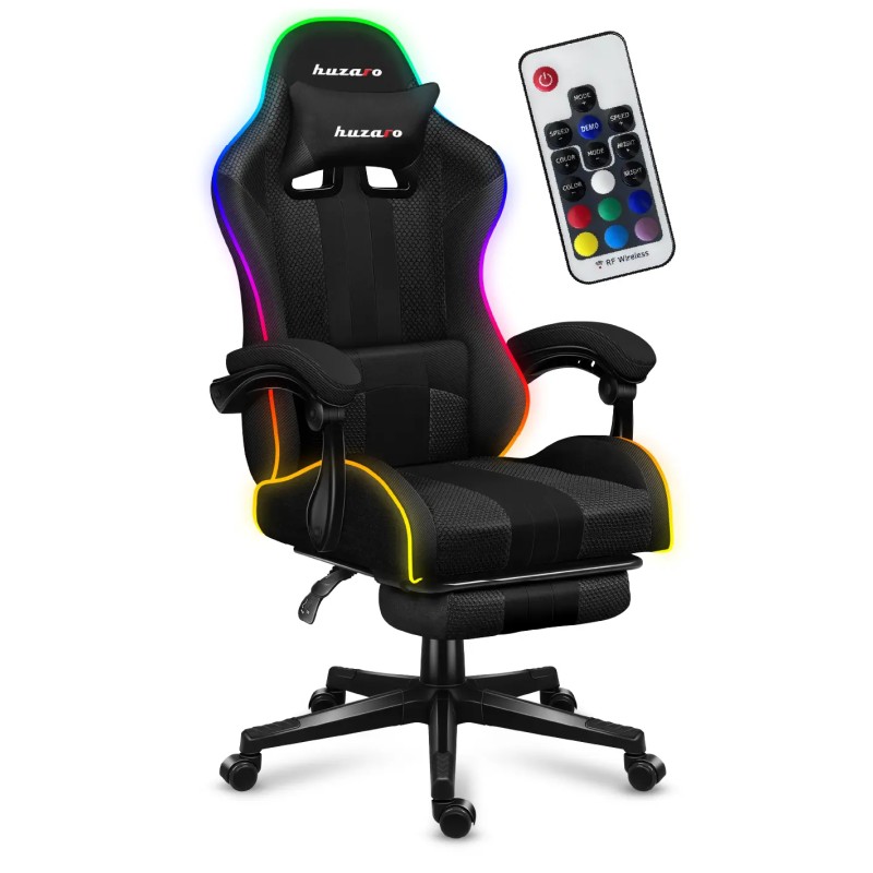 Fotel Gamingowy HUZARO Force 4.7 RGB Mesh
