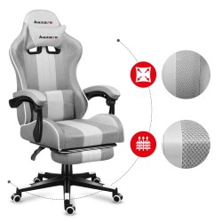 Fotel Gamingowy HUZARO Force 4.7 White Mesh
