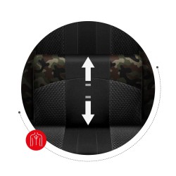 Fotel Gamingowy Huzaro Force 4.7 Camo Mesh