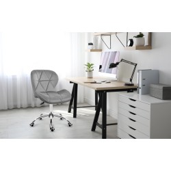 Fotel Biurowy Mark Adler Future 3.0 Grey Velur