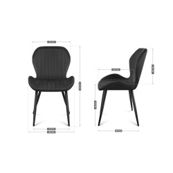 Krzesło Mark Adler Prince 2.0 Black