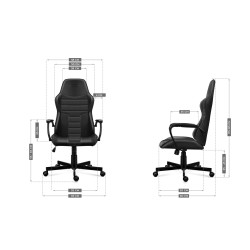 Fotel Biurowy Mark Adler Boss 4.2 Black