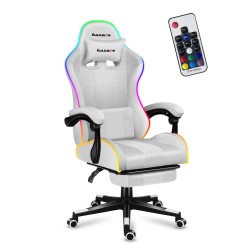 Fotel Gamingowy HUZARO Force 4.7 White RGB