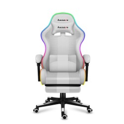 Fotel Gamingowy HUZARO Force 4.7 White RGB