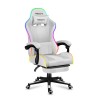 Fotel Gamingowy HUZARO Force 4.7 White RGB