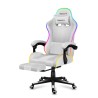 Fotel Gamingowy HUZARO Force 4.7 White RGB