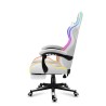 Fotel Gamingowy HUZARO Force 4.7 White RGB