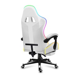 Fotel Gamingowy HUZARO Force 4.7 White RGB