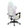 Fotel Gamingowy HUZARO Force 4.7 White RGB