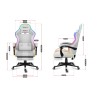 Fotel Gamingowy HUZARO Force 4.7 White RGB