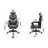 Fotel Gamingowy Huzaro Combat 5.0 Grey