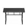 Biurko Gamingowe Huzaro Hero 1.6 Black 120 cm