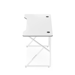Biurko Gamingowe Huzaro Hero 1.6 White 120 cm