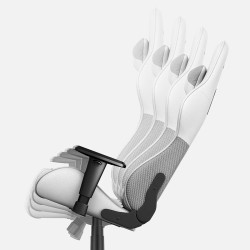 Fotel Gamingowy HUZARO FORCE 6.2  White Mesh