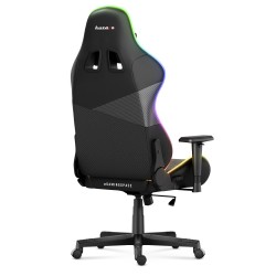 Fotel Gamingowy HUZARO FORCE 6.2  Black RGB LED