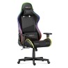 Fotel Gamingowy HUZARO FORCE 6.2  Black RGB LED