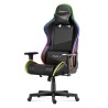 Fotel Gamingowy HUZARO FORCE 6.2  Black RGB LED