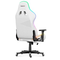 Fotel Gamingowy HUZARO FORCE 6.2  White RGB LED