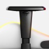 Fotel Gamingowy HUZARO FORCE 6.2  White RGB LED