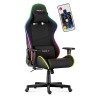 Fotel Gamingowy HUZARO FORCE 6.2  Mesh RGB LED
