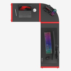 Biurko Gamingowe Huzaro Hero 6.0 Red 147 cm