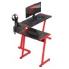 Biurko Gamingowe Huzaro Hero 6.0 Red 147 cm