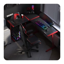 Biurko Gamingowe Huzaro Hero 6.0 Red 147 cm