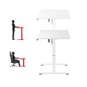 Biurko Elektryczne Huzaro Hero 8.2 White 120 cm