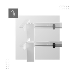 Elektryczny Stelaż Biurka Mark Adler Xeno 4.1 White