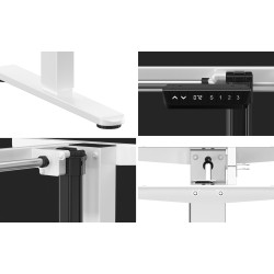 Elektryczny Stelaż Biurka Mark Adler Xeno 4.1 White