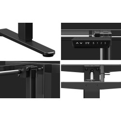 Elektryczny Stelaż Biurka MARK ADLER Xeno 4.1 Black